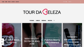 What Tourdabeleza.com.br website looked like in 2020 (4 years ago)