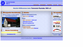 What Tv-faurndau.de website looked like in 2020 (4 years ago)