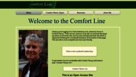 What Thecomfortline.com website looked like in 2020 (4 years ago)