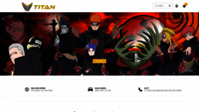 What Titangift.vn website looked like in 2020 (4 years ago)