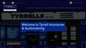 What Tyrrellauctions.ie website looked like in 2020 (4 years ago)