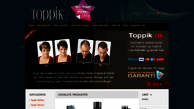What Toppik.dk website looked like in 2020 (4 years ago)