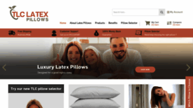 What Tlclatexpillows.com.au website looked like in 2020 (4 years ago)