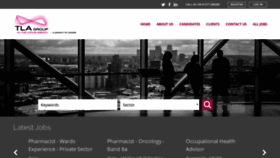 What Thelocumagency.co.uk website looked like in 2020 (4 years ago)