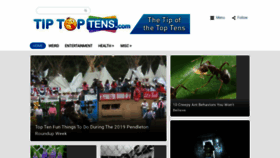 What Tiptoptens.com website looked like in 2020 (4 years ago)