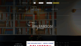 What Tipsyparson.com website looked like in 2020 (4 years ago)