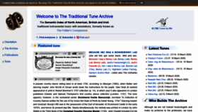 What Tunearch.org website looked like in 2020 (6 years ago)