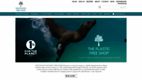 What Theplasticfreeshop.co.uk website looked like in 2020 (4 years ago)
