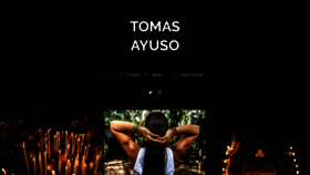 What Tomasayuso.com website looked like in 2020 (4 years ago)
