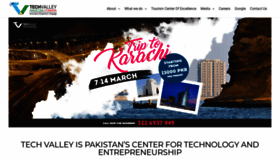 What Techvalleyabbottabad.pk website looked like in 2020 (4 years ago)