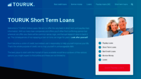 What Touruk.co.uk website looked like in 2020 (5 years ago)