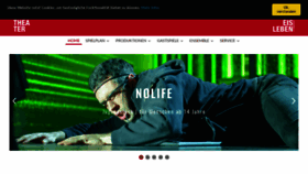 What Theater-eisleben.de website looked like in 2020 (4 years ago)