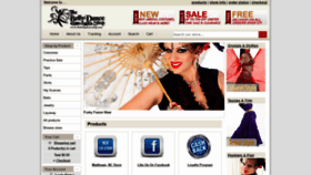 What Thebellydanceshop.com website looked like in 2020 (4 years ago)