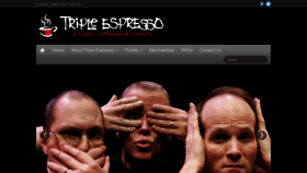 What Tripleespresso.com website looked like in 2020 (4 years ago)