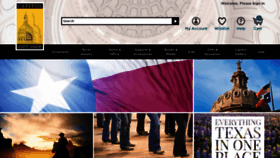 What Texascapitolgiftshop.com website looked like in 2020 (4 years ago)