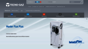 What Tecnogaz.com website looked like in 2020 (4 years ago)