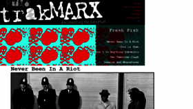 What Trakmarx.com website looked like in 2020 (4 years ago)