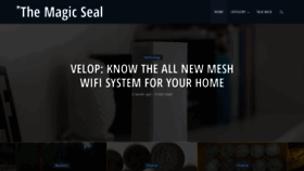 What Themagicseal.com website looked like in 2020 (4 years ago)