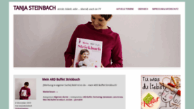 What Tanjasteinbach.de website looked like in 2020 (4 years ago)