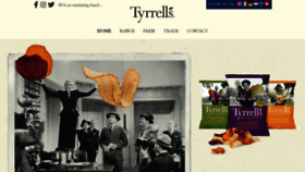 What Tyrrellscrisps.co.uk website looked like in 2020 (4 years ago)