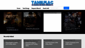 What Tamilflac.com website looked like in 2020 (4 years ago)