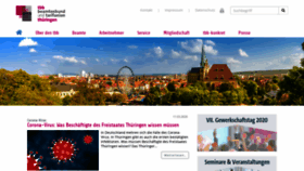 What Thueringer-beamtenbund.de website looked like in 2020 (4 years ago)
