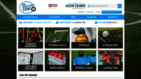 What Thesoccerstore.co.uk website looked like in 2020 (4 years ago)