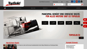 What Topsolid.ch website looked like in 2020 (4 years ago)