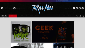 What Thrillmill.pl website looked like in 2020 (4 years ago)