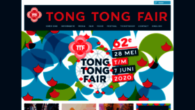 What Tongtongfair.nl website looked like in 2020 (4 years ago)