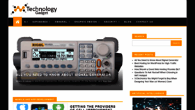 What Technologygadgets.us website looked like in 2020 (4 years ago)
