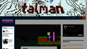 What Talmanau.com website looked like in 2020 (4 years ago)