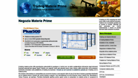 What Tradingmaterieprime.com website looked like in 2020 (4 years ago)