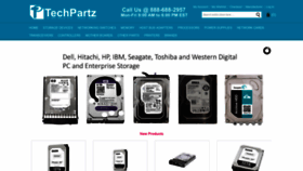 What Techpartz.com website looked like in 2020 (4 years ago)