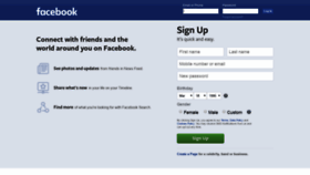 What Thefacebook.com website looked like in 2020 (4 years ago)