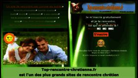What Top-rencontre-chretienne.fr website looked like in 2020 (4 years ago)