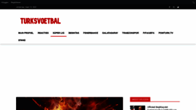 What Turksvoetbal.net website looked like in 2020 (4 years ago)