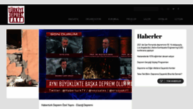What Turkiyedepremvakfi.org.tr website looked like in 2020 (4 years ago)