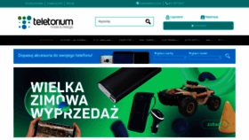 What Teletorium.pl website looked like in 2020 (4 years ago)
