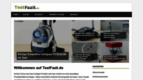 What Testfazit.de website looked like in 2020 (4 years ago)