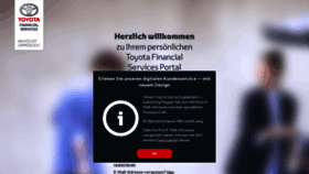 What Toyota-bank-portal.de website looked like in 2020 (4 years ago)