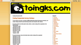 What Toingks.com website looked like in 2020 (4 years ago)