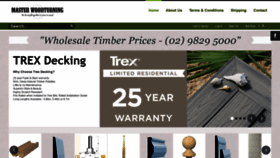 What Timberprices.com.au website looked like in 2020 (4 years ago)