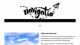 What Thenavigatio.com website looked like in 2020 (4 years ago)