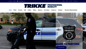 What Trikkemobility.com website looked like in 2020 (4 years ago)