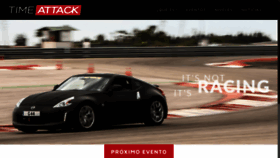 What Timeattack.es website looked like in 2020 (4 years ago)