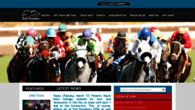 What Turfparadise.com website looked like in 2020 (4 years ago)