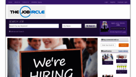 What Thejobcircle.com website looked like in 2020 (4 years ago)
