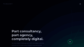 What Tangentuk.com website looked like in 2020 (5 years ago)