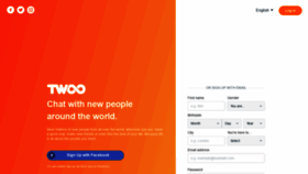 What Twoo.pl website looked like in 2020 (4 years ago)
